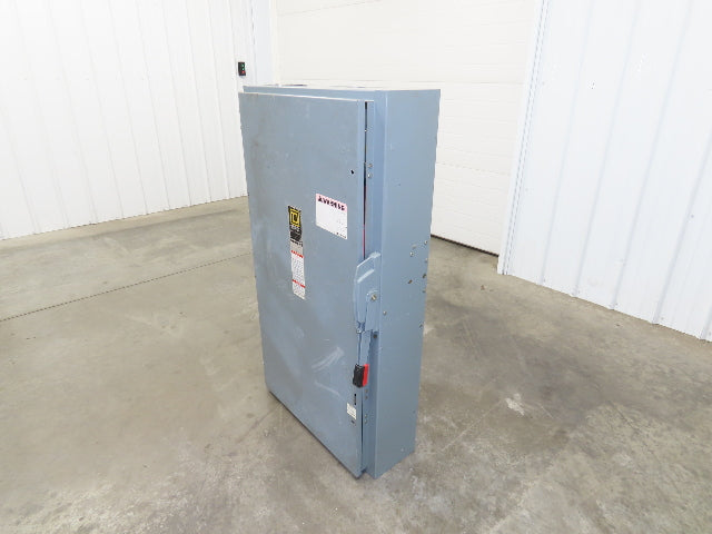 Square D HU265 Safety Disconnect Switch 400A 600V 2 Pole Non Fused Single Phase