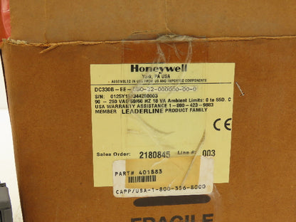 Honeywell DC330B-EE-000-22-000000-00-0 UDC3300 Digital Temperature Controller