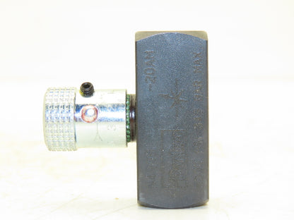 296489 N420S Needle Valve Colorflow N Series Hydraulic Flow Control SAE Ports