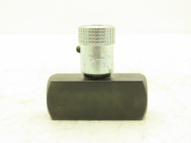 296489 N420S Needle Valve Colorflow N Series Hydraulic Flow Control SAE Ports