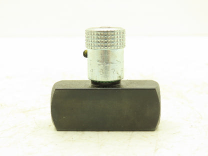 296489 N420S Needle Valve Colorflow N Series Hydraulic Flow Control SAE Ports