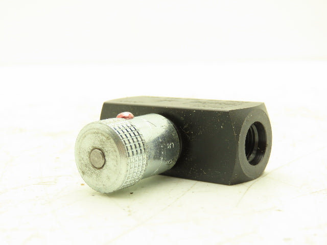 296489 N420S Needle Valve Colorflow N Series Hydraulic Flow Control SAE Ports