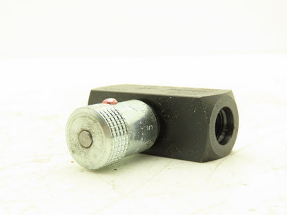 296489 N420S Needle Valve Colorflow N Series Hydraulic Flow Control SAE Ports