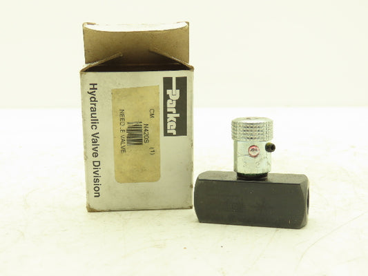 296489 N420S Needle Valve Colorflow N Series Hydraulic Flow Control SAE Ports