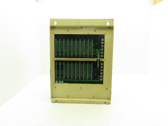 Mitsubishi MELDAS-YQ8C Control Unit Type UF740B CNC 11-Slot Card Rack