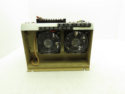 Mitsubishi MELDAS-YQ8C Control Unit Type UF740B CNC 11-Slot Card Rack