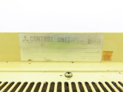 Mitsubishi MELDAS-YQ8C Control Unit Type UF740B CNC 11-Slot Card Rack