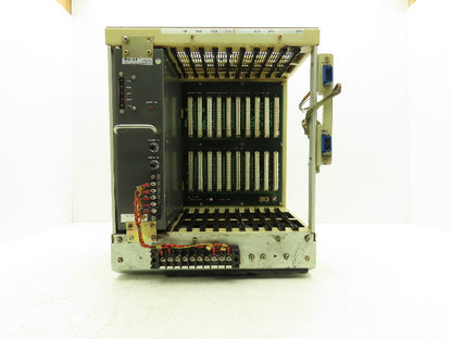 Mitsubishi MELDAS-YQ8C Control Unit Type UF740B CNC 11-Slot Card Rack