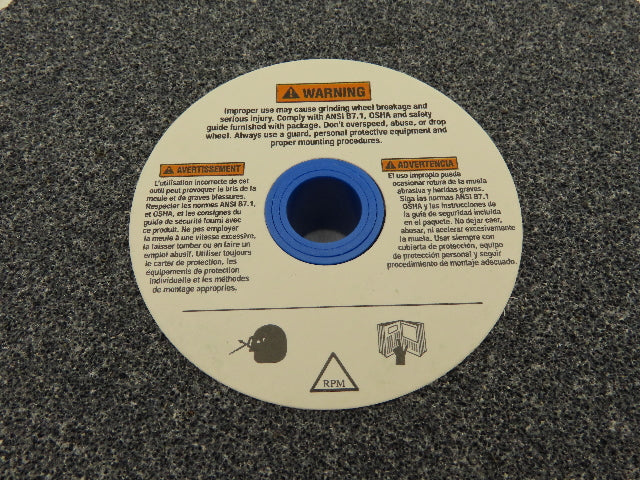 Norton Gemini 6A090 8x1x1" Bench & Pedestal Grinding Wheel Coarse 36/46 Grit