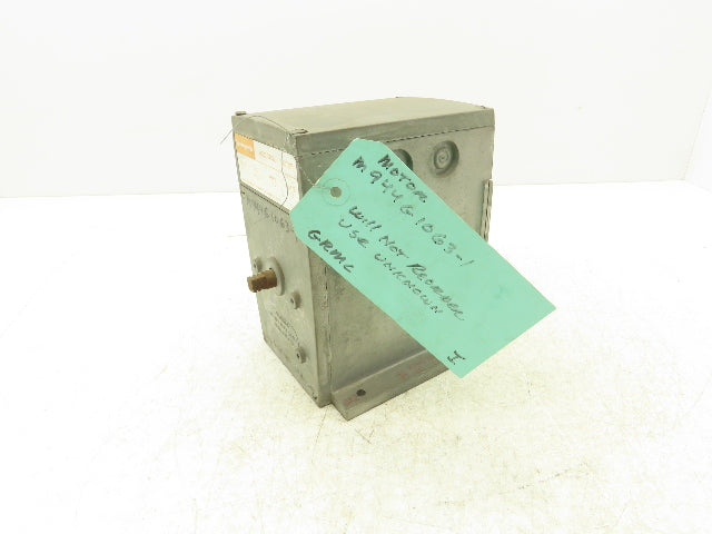 Honeywell M944G1063 Modutrol IV Actuator Motor Non-Spring Return 160°/60sec 120V