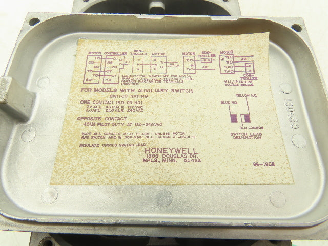 Honeywell M944G1063 Modutrol IV Actuator Motor Non-Spring Return 160°/60sec 120V