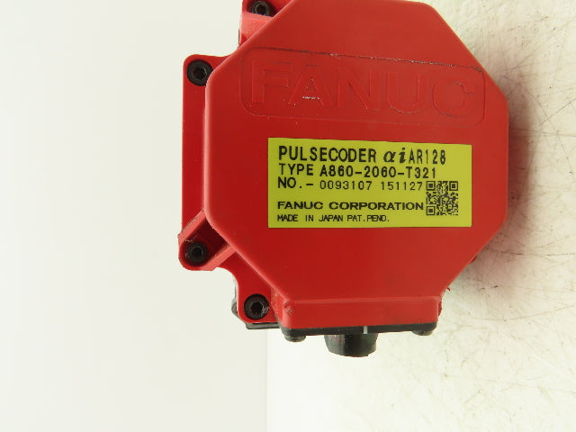 Fanuc A06B-2215-B605 AC Servo Motor 1kw 3PH 4000 RPM Pulsecoder A860-2060-T321