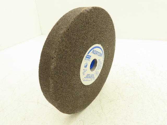 Norton 6A090 8x1x1" Bench & Pedestal Alundum Grinding Wheel Coarse 36/46 Grit