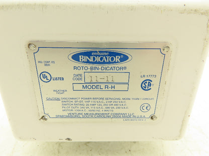 Bindicator Model R-H ROTO-BIN-DICATOR Point level Sensor with H-379 Paddle READ*