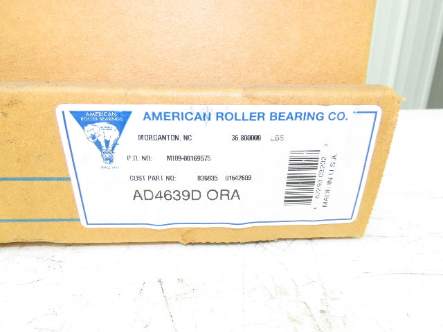 American Roller Bearing AD4639D Roller Bearing 160mm-ID x 230mm-OD x 168mm-Width