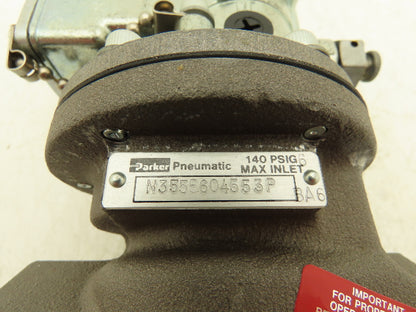 Parker N3555604553P Pneumatic High Speed Pilot Operated Poppet Valve 140PSI 120V