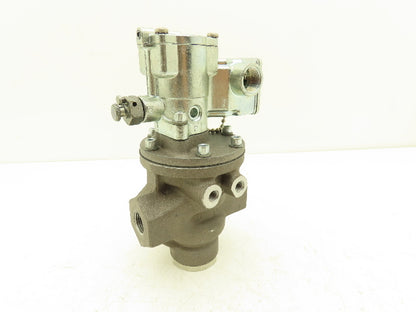 Parker N3555604553P Pneumatic High Speed Pilot Operated Poppet Valve 140PSI 120V
