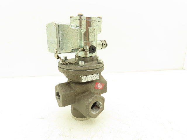 Parker N3555604553P Pneumatic High Speed Pilot Operated Poppet Valve 140PSI 120V