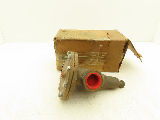 Cash Acme D 52 X Bronze Vacuum Breaker Valve 1-1/4" NPT 2-30 PSI Vented