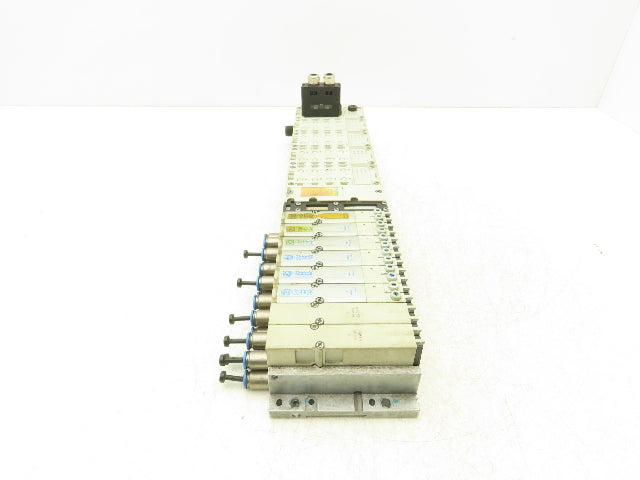 Festo 537956 /MPA2-FB-EMS-4 Air Solenoid Valve Manifold CPX-AB-8-M8-3POL 24VDC