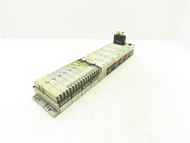 Festo 537956 /MPA2-FB-EMS-4 Air Solenoid Valve Manifold CPX-AB-8-M8-3POL 24VDC