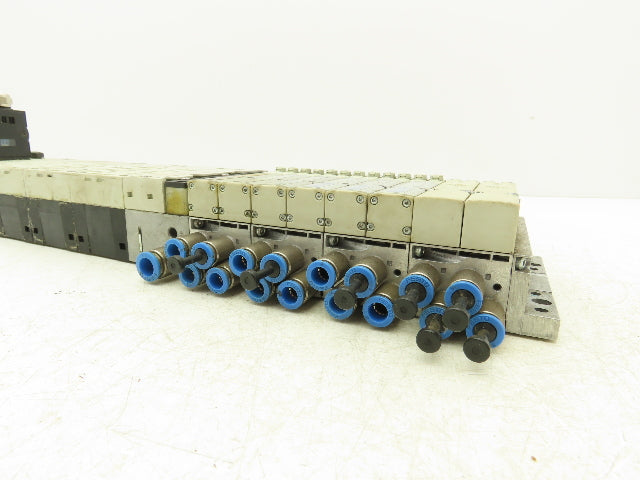 Festo 537956 /MPA2-FB-EMS-4 Air Solenoid Valve Manifold CPX-AB-8-M8-3POL 24VDC