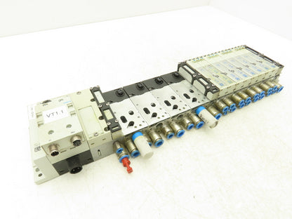 Festo 537957/537961 VMPA2-FB-EMG-4 Air Solenoid Valve Manifold VMPA-FB-EMG-P1