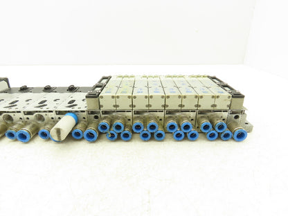 Festo 537957/537961 VMPA2-FB-EMG-4 Air Solenoid Valve Manifold VMPA-FB-EMG-P1