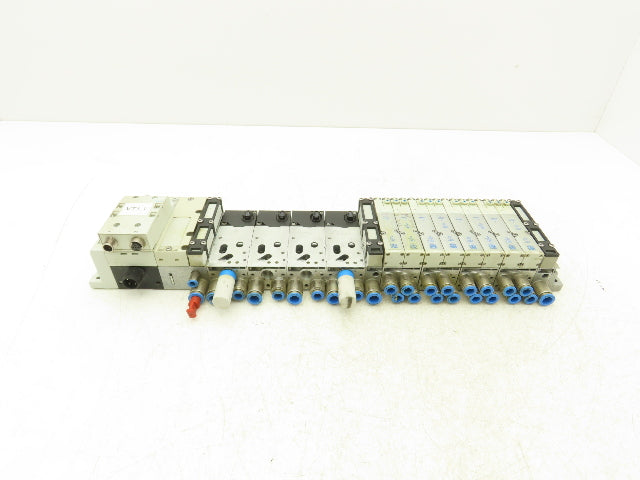 Festo 537957/537961 VMPA2-FB-EMG-4 Air Solenoid Valve Manifold VMPA-FB-EMG-P1