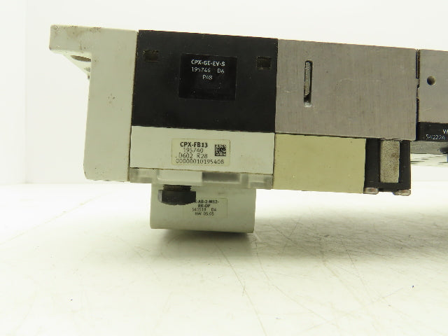 Festo 537957/537961 VMPA2-FB-EMG-4 Air Solenoid Valve Manifold VMPA-FB-EMG-P1