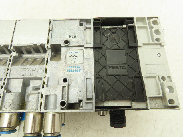 Festo 537957/537961 VMPA2-FB-EMG-4 Air Solenoid Valve Manifold VMPA-FB-EMG-P1