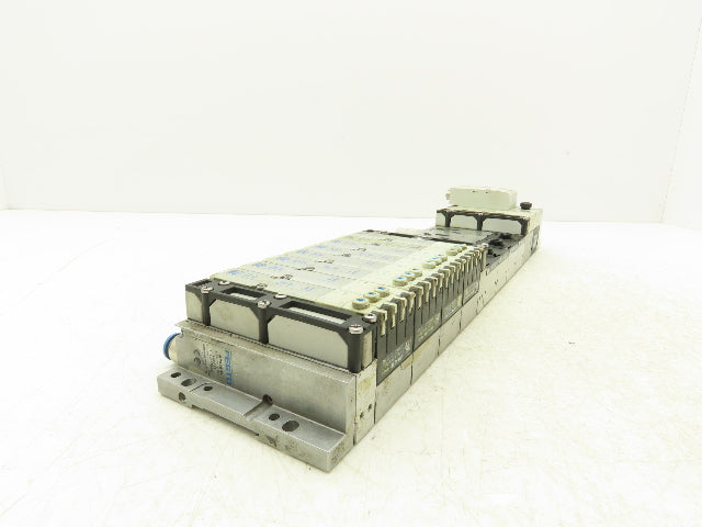 Festo 537957/537961 VMPA2-FB-EMG-4 Air Solenoid Valve Manifold VMPA-FB-EMG-P1