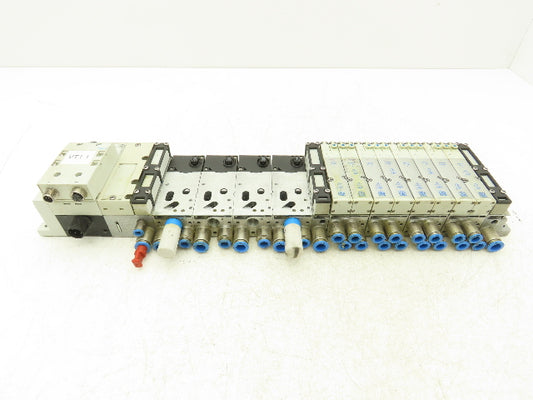 Festo 537957/537961 VMPA2-FB-EMG-4 Air Solenoid Valve Manifold VMPA-FB-EMG-P1