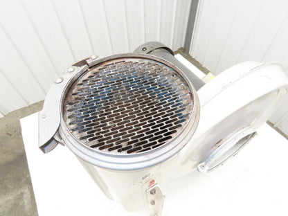 Kongskilde TRL-40 High Pressure Grain Blower 5Hp Backward Incline 7x6" Conveying