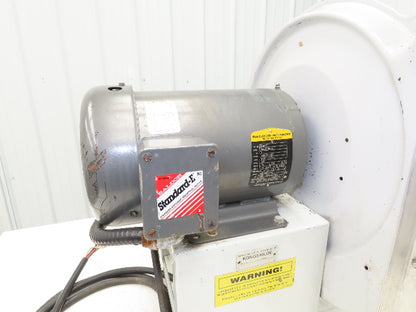 Kongskilde TRL-40 High Pressure Grain Blower 5Hp Backward Incline 7x6" Conveying