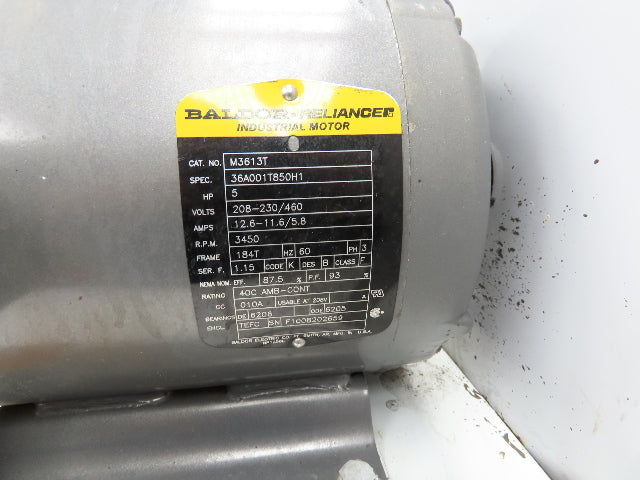 Kongskilde TRL-40 High Pressure Grain Blower 5Hp Backward Incline 7x6" Conveying