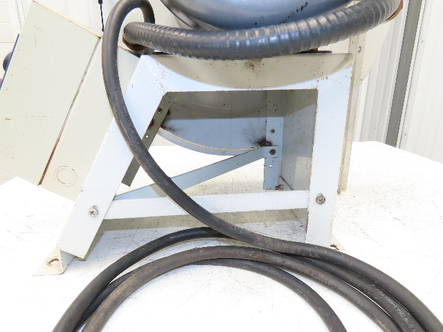 Kongskilde TRL-40 High Pressure Grain Blower 5Hp Backward Incline 7x6" Conveying