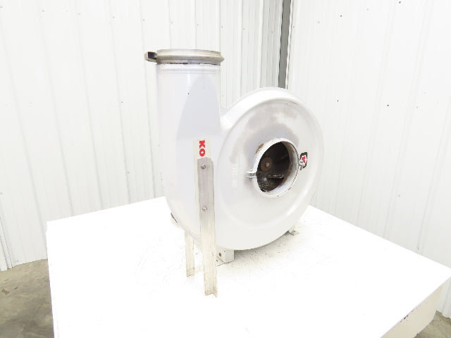 Kongskilde TRL-40 High Pressure Grain Blower 5Hp Backward Incline 7x6" Conveying