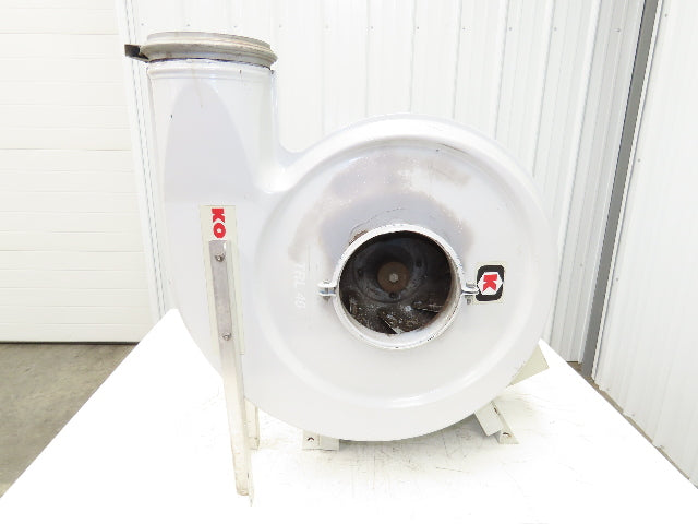 Kongskilde TRL-40 High Pressure Grain Blower 5Hp Backward Incline 7x6" Conveying