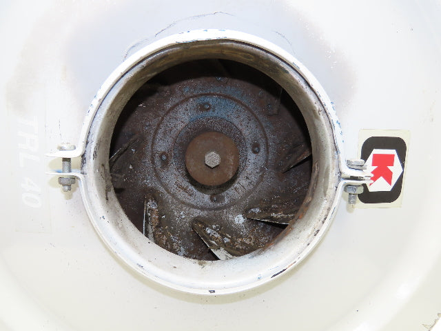 Kongskilde TRL-40 High Pressure Grain Blower 5Hp Backward Incline 7x6" Conveying