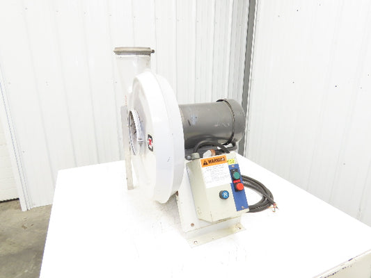 Kongskilde TRL-40 High Pressure Grain Blower 5Hp Backward Incline 7x6" Conveying