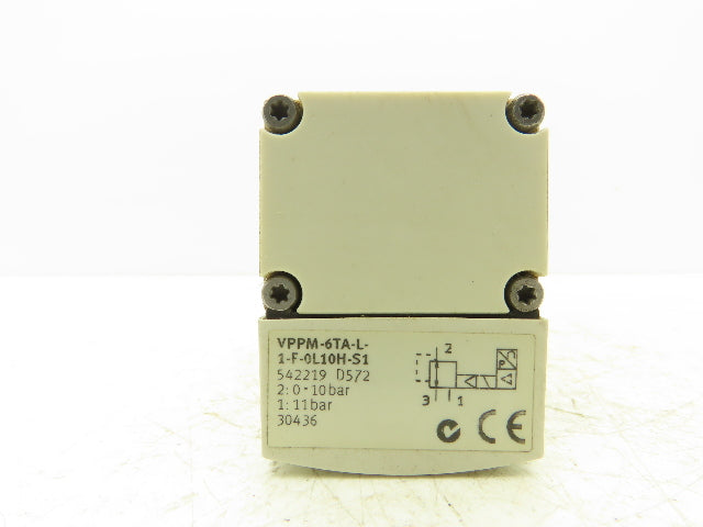 Festo VPPM-6TA-L-1-F-0L10H-S1 Proportional Pressure Regulator 3-Way 542219