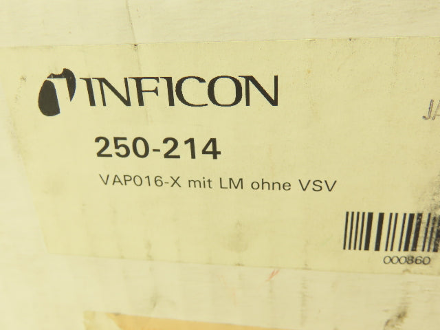 Inficon VAP016-X Pneumatically Actuated Bellows Sealed W Position Indicator