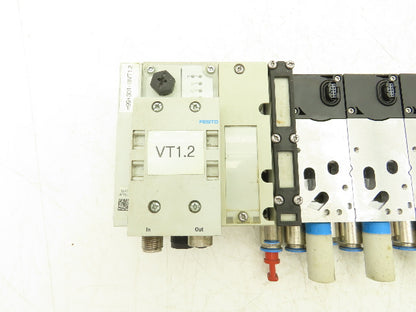 Festo 537957/537961/537956 Solenoid Valve Manifold VMPA2-FB-EMG-4 VMPA-FB-EMG-P1