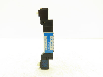 Festo MEH-5/3G-4.0 Solenoid/Pneumatic Valve 24VDC 120 PSI