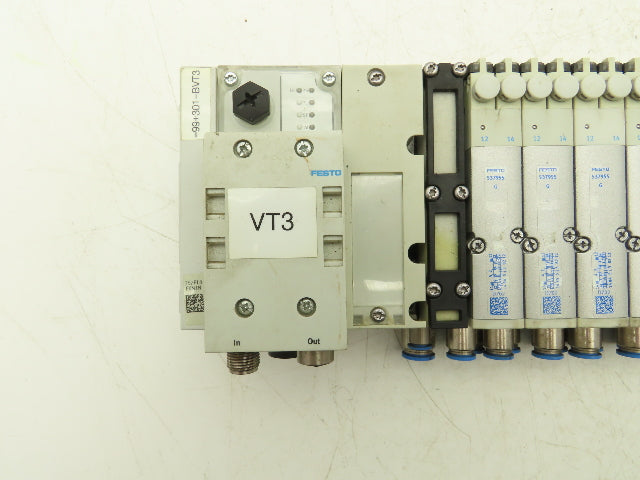 Festo 537955/537957 Air Solenoid Valve Manifold 16-Station 24VDC VMPA2-FB-EMG-4
