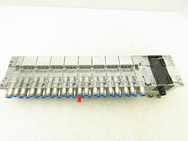 Festo 537955/537957 Air Solenoid Valve Manifold 16-Station 24VDC VMPA2-FB-EMG-4