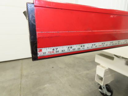 Wilson Tool Express Rail 8 ft Press Brake Clamp Hydraulic 20mm Safety Tang