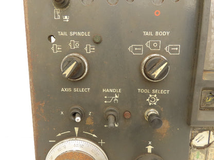 Mazak YZ20A Mazatrol CAM T-2 HMI Operator Control Panel With E-Stop & Key *Read