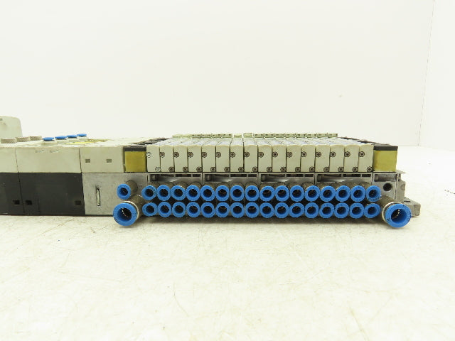Festo VMPA1-FB-EMG-8 533345 Air Solenoid 16-Valve Manifold 24V w/CPX Modules